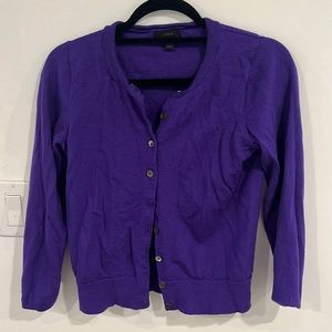 Purple button up